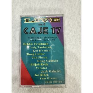 Live At Caje 17 Cassette-Kol B’Seder-1992 Rare-Live Christian Tape